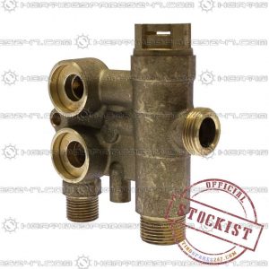 Baxi Brass Flow Assy Without By Pass 720789401