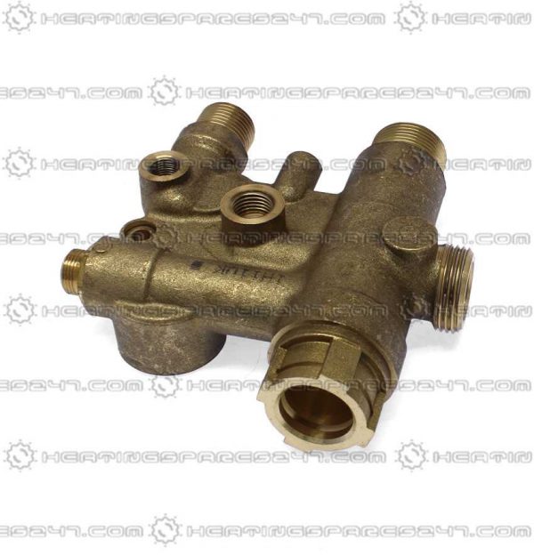 Baxi Brass Flow Assy Without By Pass 720789401