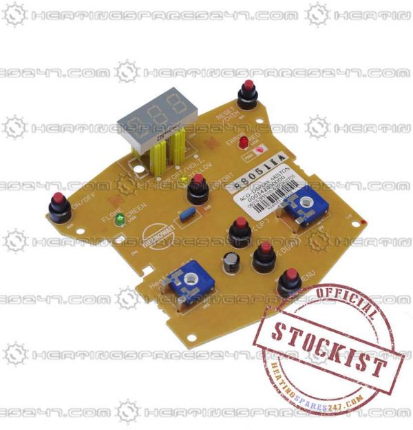 Ariston Printed Circuit Board (PCB) Display 65102235