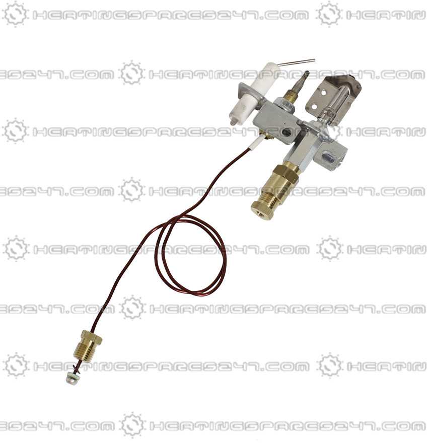Focal point aura multiflue fire Oxypilot électrode thermocouple F730057 NG9090 