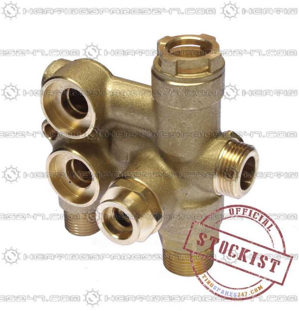 Potterton 3 Way Valve Assembly With Bypass 7224763