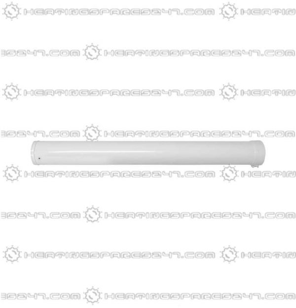 Remeha 1000mm Flue Extension (non cuttable) 60/100 White MG83238