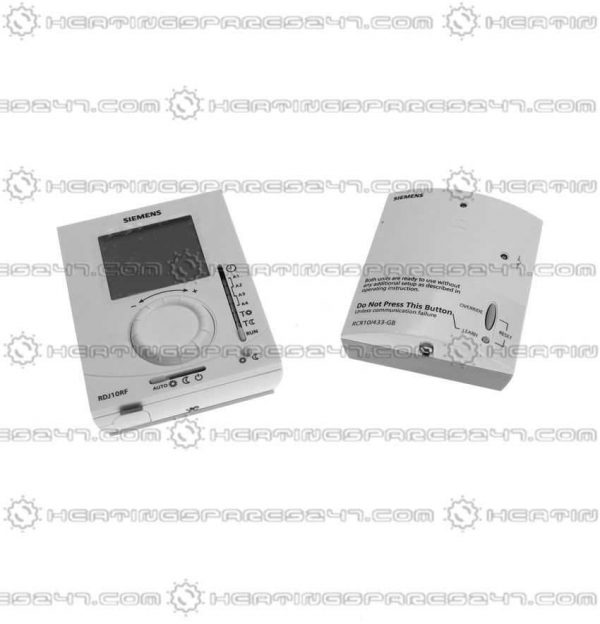 Siemens Programmable Room Thermostat Wireless RDJ100RF-SET