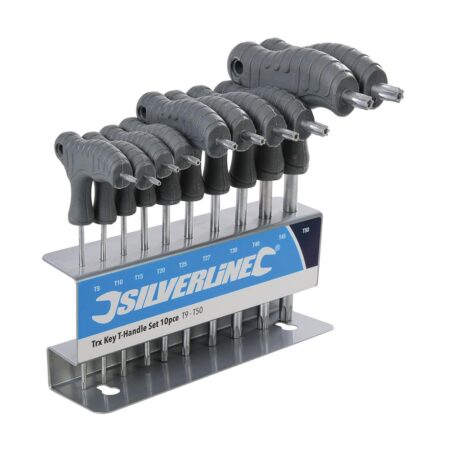 Silverline Trx Key T-Handle Set 10pce 328015