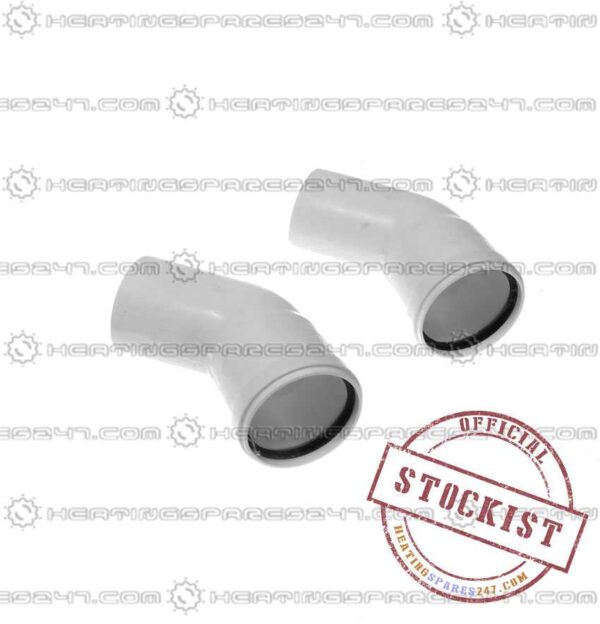 Baxi Plume Kit 135 Deg Elbow (X2) 5121370