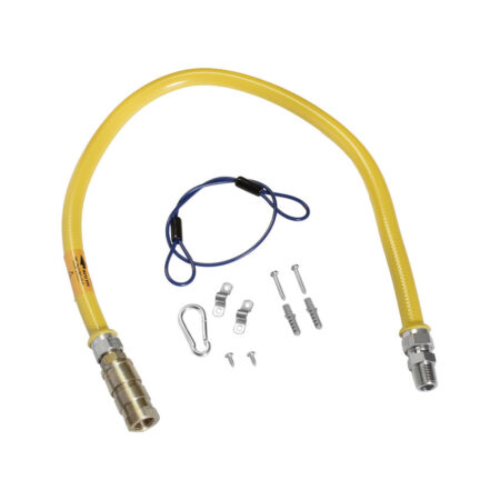 Dormont Quick Release Gas Hose - 1/2in x 1M 2650NPVF36