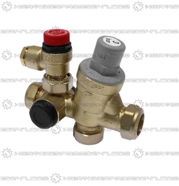Caleffi Unvented Group Kit 3 Bar 533002CST