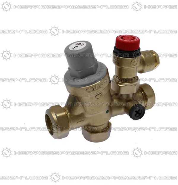 Caleffi Unvented Group Kit 3 Bar 533002CST - Image 2