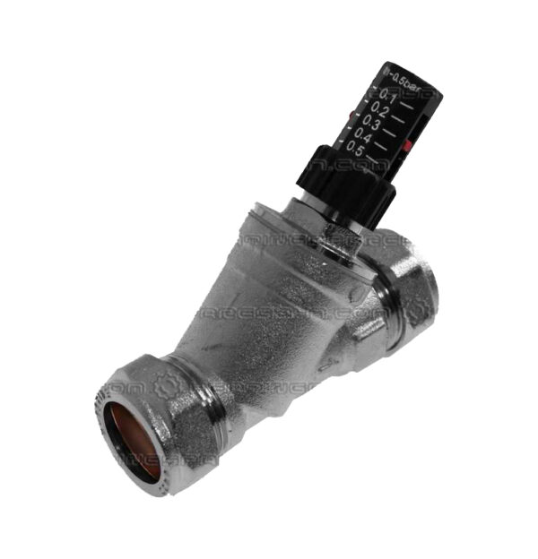 Inta Auto Bypass Valve Straight 22mm ABPS22AT