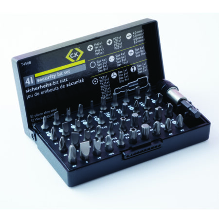 C.K Security Screwdriver Bit Set - 41 Piece  T4508