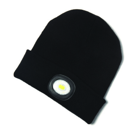 C.K Beanie Hat & Head Torch 80 Lumens  T9608BHR
