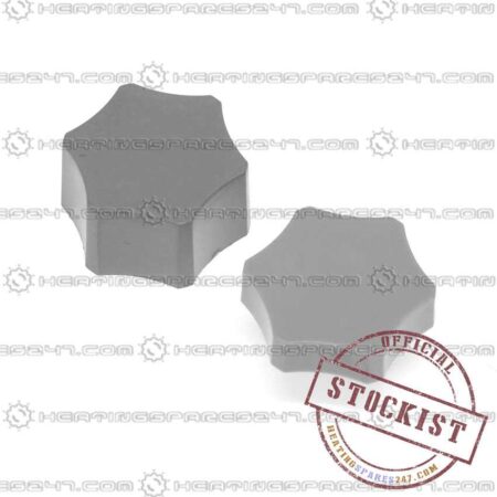 Worcester Valve Spindle Knob Assembly- Grey 87161211090