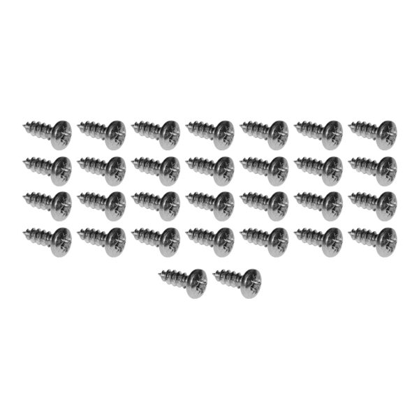 Regin 6 x 3/8" S/Tap Pozi Steel Screw REGQ15