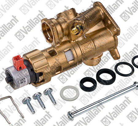 Vaillant Diverter Valve Brass 0020132683