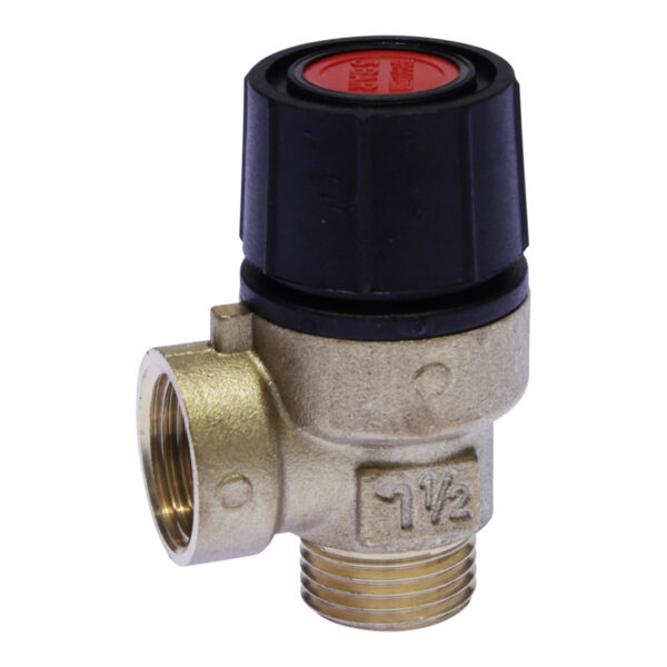 Ravenheat Safety Relief Valve Screw to Screw Fit 5015010