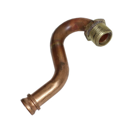 Alpha DHW Heat Exchanger 3 Way Valve Pipe 18mm 1.015632