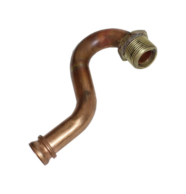Alpha DHW Heat Exchanger 3 Way Valve Pipe 18mm 1.015632