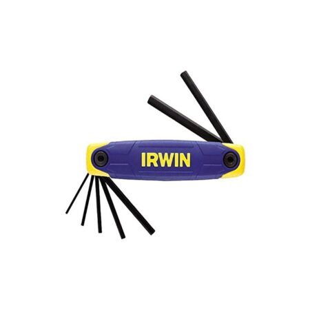Irwin Folding Hex Key Set 2.0mm-8.0mm 7 Pieces 10765