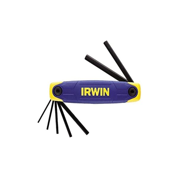 Irwin Folding Hex Key Set 2.0mm-8.0mm 7 Pieces 10765