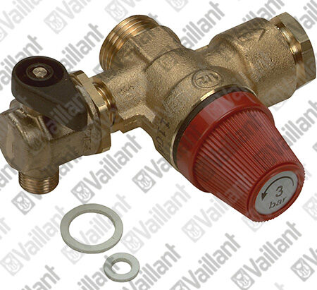 Vaillant (PRV) Pressure Relief Valve Complete 190751