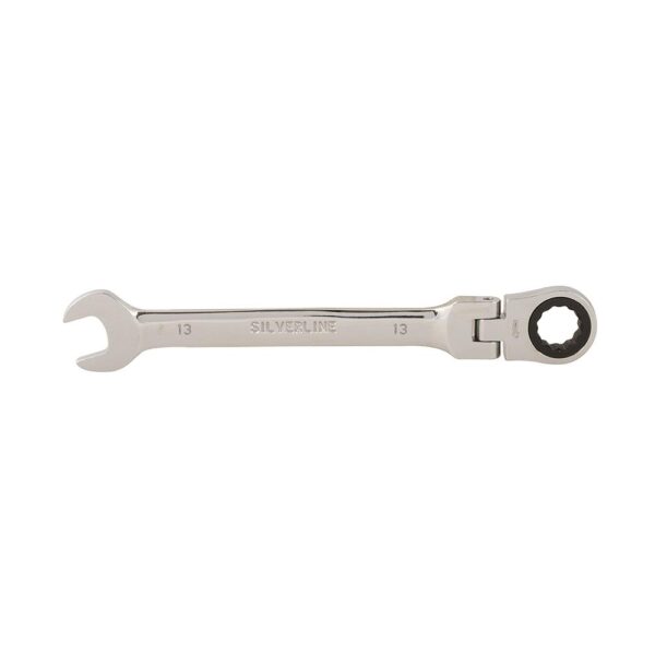 Silverline Flexible Head Ratchet Spanner 196573 - Image 2