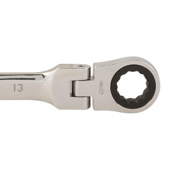 Silverline Flexible Head Ratchet Spanner 196573 - Image 5