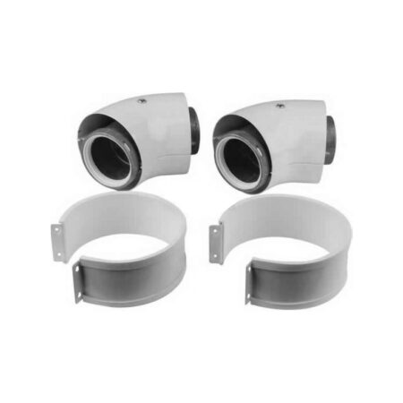 Vokera 45° Bends Pair (Non Condensing) 20163332
