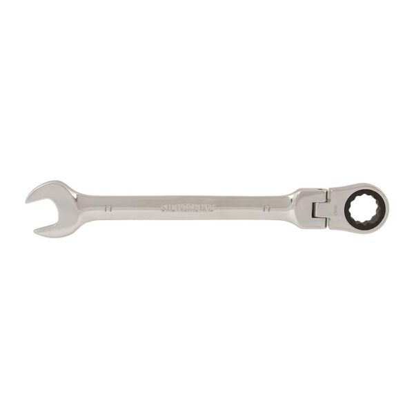 Silverline Flexible Head Ratchet Spanner 580470 - Image 2