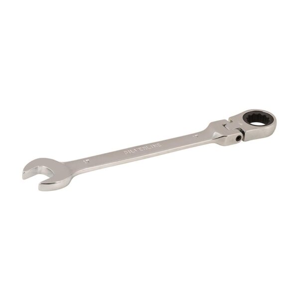 Silverline Flexible Head Ratchet Spanner 580470 - Image 3