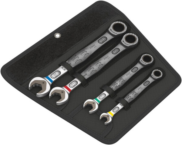Wera 6000 Joker 4 Set 1 Ratcheting combination wrenches set, 4 pieces - 05073290001