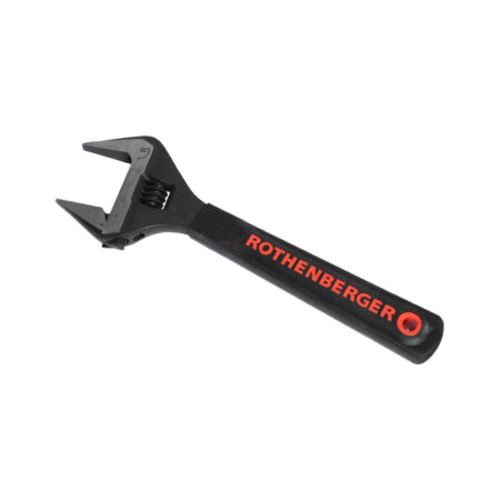Rothenberger Adjustable Wide Jaw Wrench With Jaw Protectors 8" 70460