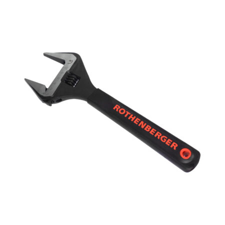 Rothenberger Adjustable Wide Jaw Wrench With Jaw Protectors 10" 70461