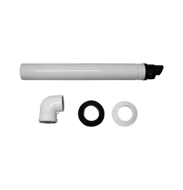 Main Horizontal Flue Black (Fixed) 7222019