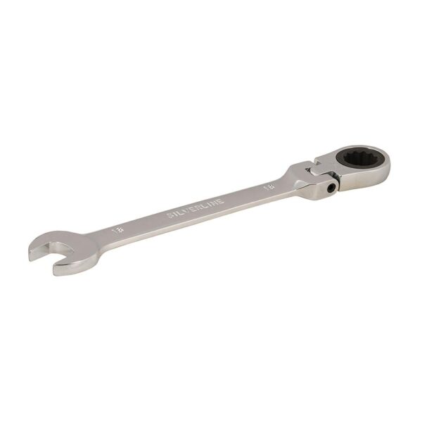Silverline Flexible Head Ratchet Spanner 763605 - Image 3