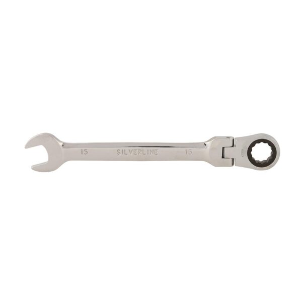 Silverline Flexible Head Ratchet Spanner 793805 - Image 2