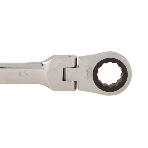 Silverline Flexible Head Ratchet Spanner 793805 - Image 5