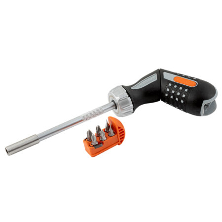 Bahco 1/4" Ratcheting Bit Screwdriver with Pistol Handle  808050P
