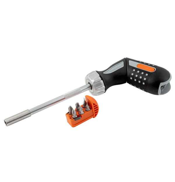 Bahco 1/4" Ratcheting Bit Screwdriver with Pistol Handle  808050P