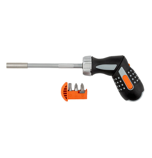 Bahco 1/4" Ratcheting Bit Screwdriver with Pistol Handle  808050P - Image 3