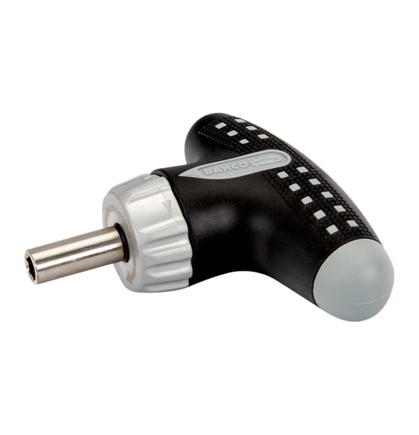 Bahco 1/4" Bit Holder Stubby T-Handle Ratcheting Screwdriver  808050TS