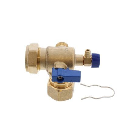 Intergas 22mm Angled Return Isolation Valve 842277