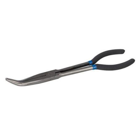 Silverline Bent Long Reach Electronic Pliers 918526