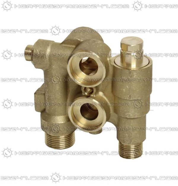Baxi Brass Return Assy 12L 720789601 - Image 2