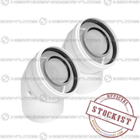 Baxi Flue Bend 135° (pair) 720647901