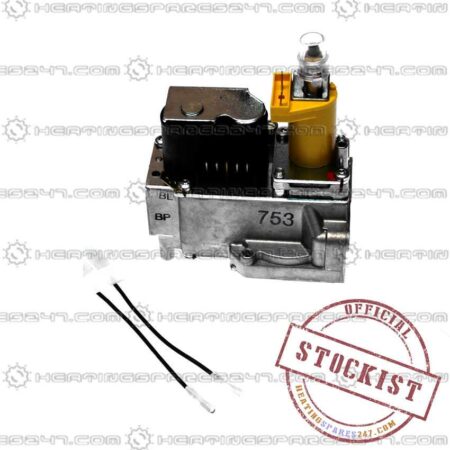 Baxi Gas Valve Assembly Inc O Rings 5107339