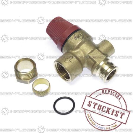 Baxi Safety Relief Valve 15mm 3BA P107
