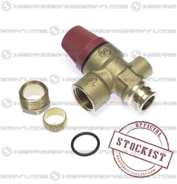 Baxi Safety Relief Valve 15mm 3BA P107