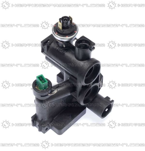 Chaffoteaux Left Hand Hydraulic Block 61315510 - Image 3