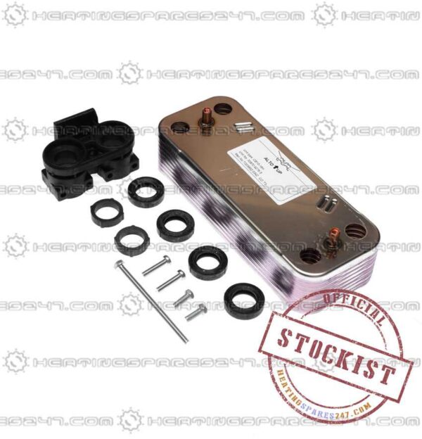 Chaffoteaux Water Heat Exchanger - 61302409-01