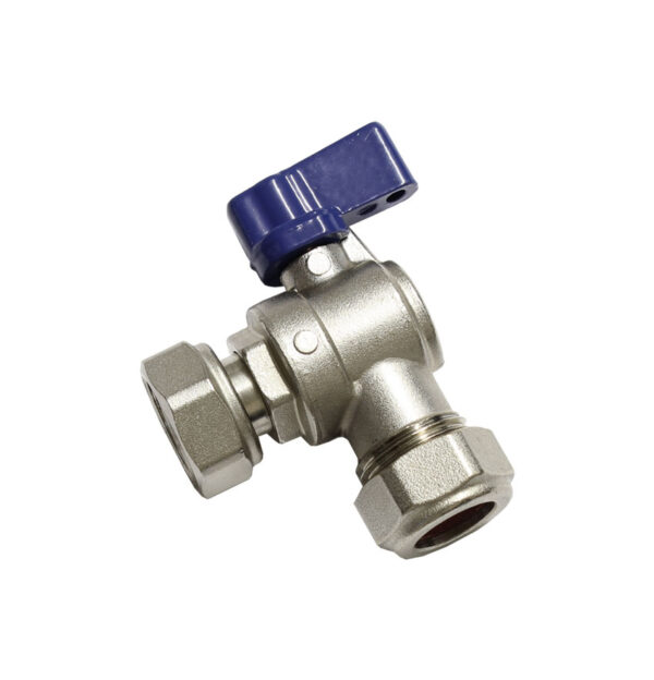 Heatline 15mm x1/2" Swivel Domestic Water Inlet Valve D002160280-15BH